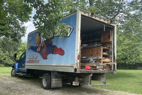 Roofing Company in Ann Arbor Working on Local Homeowners Roof