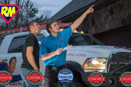 roofing company working in woodhaven mi
